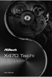 ASRock X470 Taichi User Manual