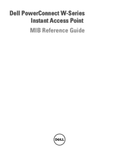 Dell PowerConnect W-IAP92 Dell Instant 6.1.2.3-2.0.0.0 MIB Reference Guide