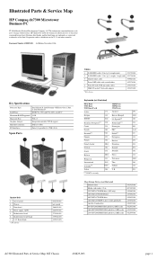 HP dx7300 HP Compaq dx7300 Microtower Business PC Illustrated Parts & Service Map, 3rd Edition
