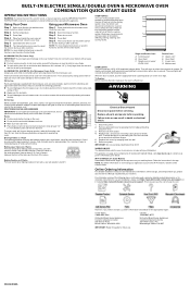KitchenAid KOES530PPS Quick Start Guide