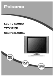 Palsonic TFTV1720D Owners Manual