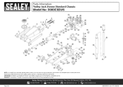 Sealey 3000CXD Parts Diagram