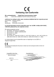 LevelOne WCS-6020 EU Declaration of Conformity