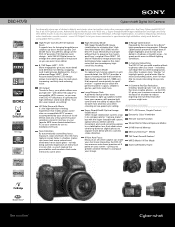 Sony DSC-H7B Marketing Specifications