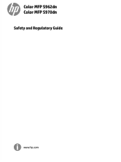 HP MFP S900 Safety and Regulatory Guide