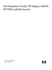 HP 9000 rp8440 Site Preparation Guide, Fourth Edition - HP Integrity rx8640, HP 9000 rp8440 Servers