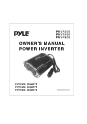 Pyle PNVR300 PNVR300 Manual 1