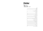 Haier SBFS21EDAW User Manual