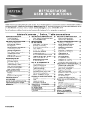 Maytag MSC21C6MDM Use & Care Guide