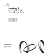3Com 4924 Getting Started Guide