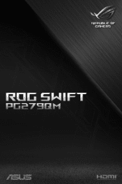 Asus ROG Swift PG279QM User Guide