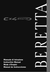Beretta Cx4 Storm Beretta CX4 Storm User Manual