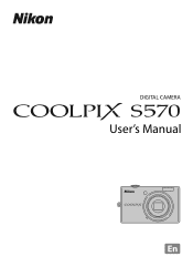Nikon S570 S570 User's Manual