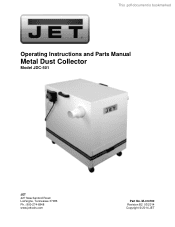 JET Tools 414700 User Manual