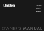Uniden UIP165P English Owners Manual