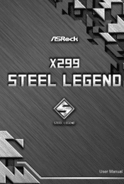 ASRock X299 Steel Legend User Manual