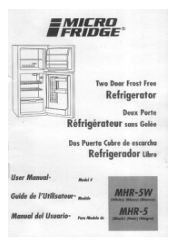 Haier MHR-5W User Manual
