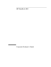 HP OmniBook xe3-gc HP OmniBook XE3 Series - Corporate Evaluator's Guide