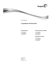 Seagate Enterprise Capacity 3.5 HDD/Constellation ES Constellation ES (.1)  SATA Product Manual