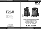 Pyle PPHP842B Instruction Manual