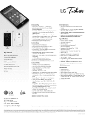 LG LS660 Virgin Mobile Specification - English