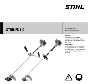Stihl FS 110 Product Instruction Manual