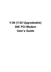 HP Pavilion xt900 HP Pavilion Desktop PC - V.92 Modem Cheetah2 - (English)  User's Guide