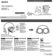 Sony MDR-ZX310 Operating Instructions