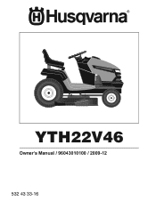 Husqvarna YTH22V46 Instruction Manual