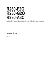 Gigabyte R280-F2O Manual