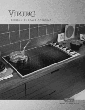 Viking VGSU1636BSS Built-in Surface Cooking