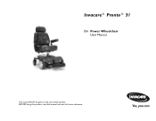 Invacare P31BLUE Owners Manual
