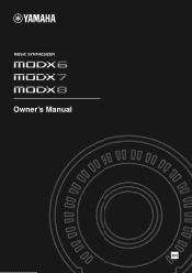 Yamaha 7 MODX 6/7/8 Owners Manual