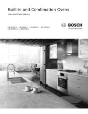 Bosch HBL8753UC Use and Care Manual