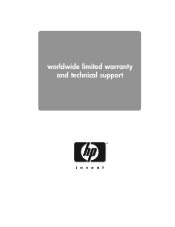 HP Pavilion xt575 HP Pavilion Notebook PC - Worldwide Limited Warranty and Technical Support