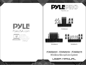 Pyle PDWM8225 Instruction Manual