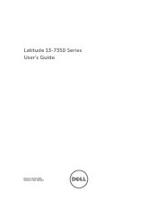 Dell Latitude 13 2-in-1 Latitude 13 Quick Start Guide