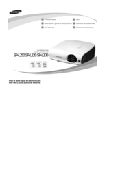 Samsung SP-L220 User Manual (user Manual) (ver.1.0) (Spanish)