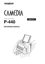 Olympus P-440 P-440 Reference Manual (English)