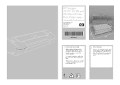 HP Z3100ps HP Designjet Z3100ps GP Photo Printer Series - Assembly Instructions (no stand)