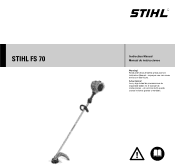 Stihl FS 70 R Product Instruction Manual