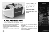 Chamberlain B750 B550 B552 B750 Owner s Manual - English