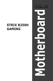Asus ROG STRIX B250H GAMING User Guide