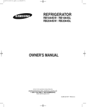 Samsung RB1844SL User Manual (user Manual) (ver.1.0) (English)