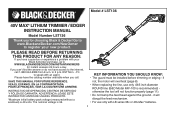 Black & Decker LST136 Type 2 Manual - LST136
