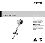 Stihl KM 56 R-56 RC-E Instruction Manual