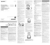 Sony WH-1000XM4 Reference Guide