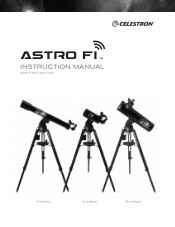 Celestron Astro Fi 90mm Refractor Telescope Astro Fi Series Instruction...