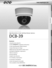 Ganz Security DCB-39 Specifications