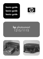 HP Photosmart 1115 HP PhotoSmart 1215/1115 - (English) Basics Guide